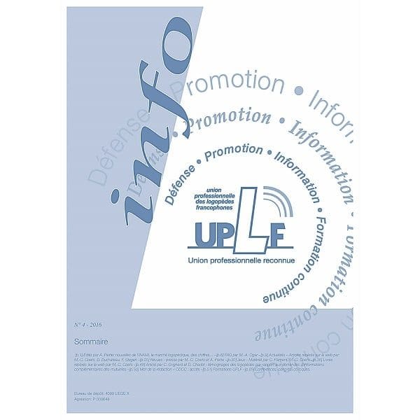 UPLF-Info 2016 n°4
