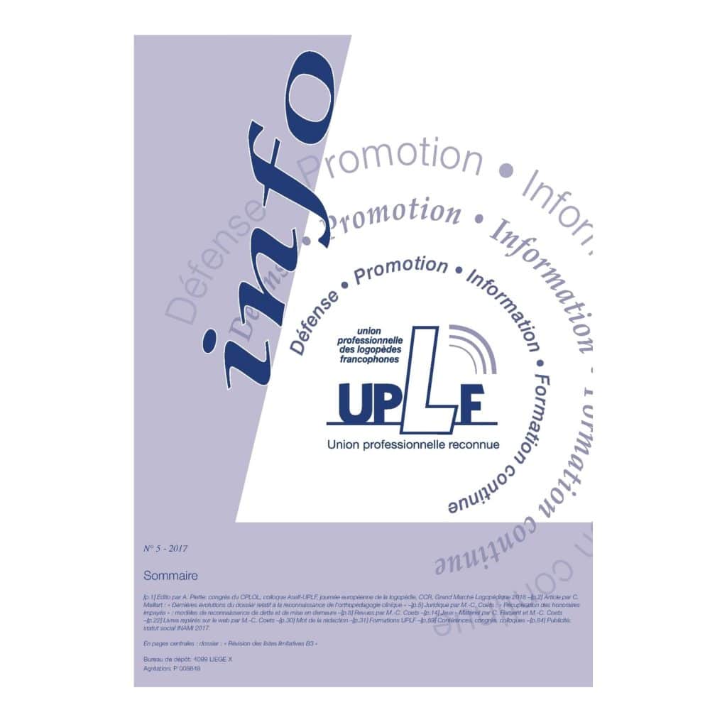 UPLF-Info 2017 n°5